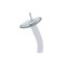 Novatto Argento Oval Glass Vessel Bathroom Sink Set, Brushed Nickel NSFC-70328031001BN - alternate 6